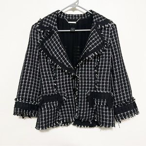 WHBM Tweed Blazer 6-8